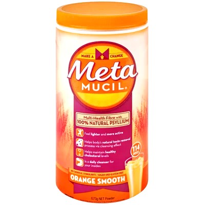Metamucil Orange Smooth Daily Fibre Supplement 673g