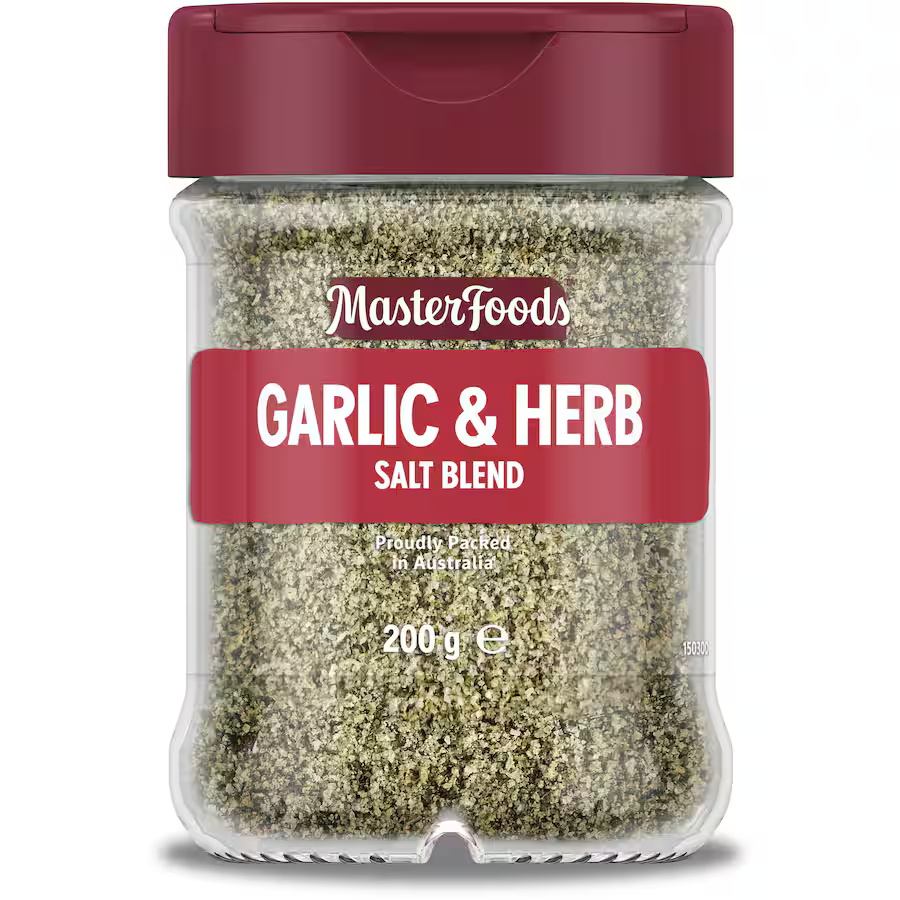 MasterFoods Garlic & Herb Salt Blend Shaker 200g