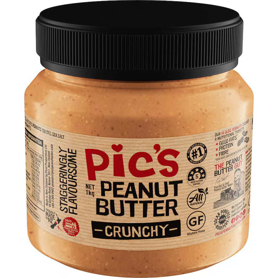 Pics Really Good Peanut Butter – Crunchy (1kg)