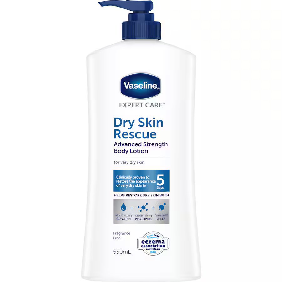 Vaseline Expert Care Body Lotion Dry Skin Rescue 550ml