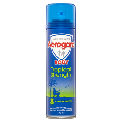 Aerogard Body Tropical Strength Insect Repellent Spray 150g