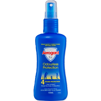 Aerogard Odourless Protection Insect Repellent Pump Spray 135ml