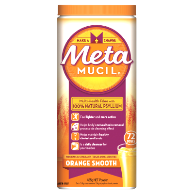Metamucil Orange Smooth Daily Fibre Supplement 425g