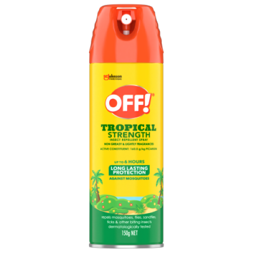 Off Tropical Strength Insect Repellent Spray 150g