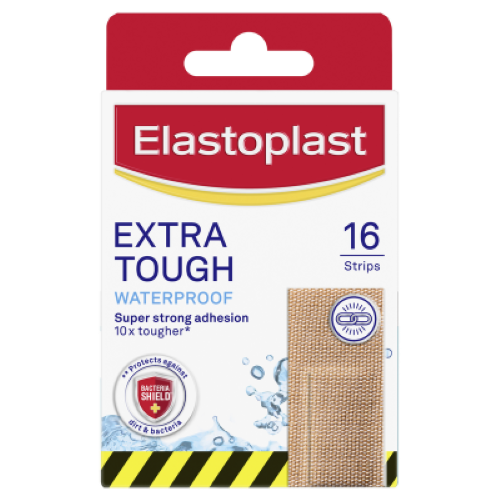 Elastoplast Extra Tough Waterproof Plasters 16pk