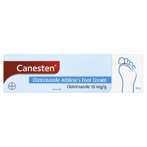 Canesten Clotrimazole Athlete's Foot Cream 50g
