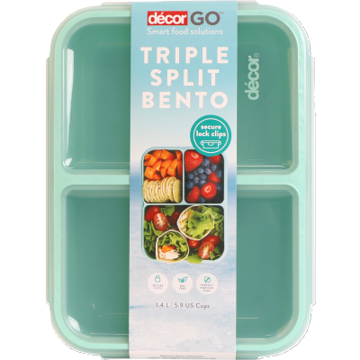 Decor Go Triple Split Bento 1.4l