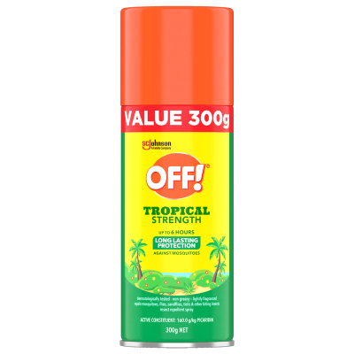 Off Tropical Strength Insect Repellent Aerosol Spray 300g