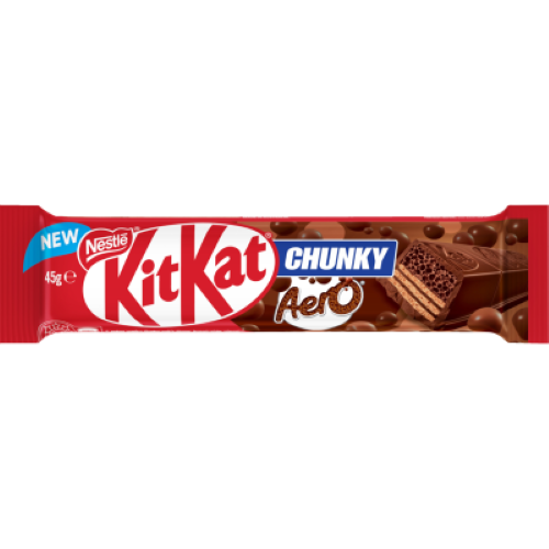 Nestle Kit Kat Chunky Aero Chocolate Bar 45g