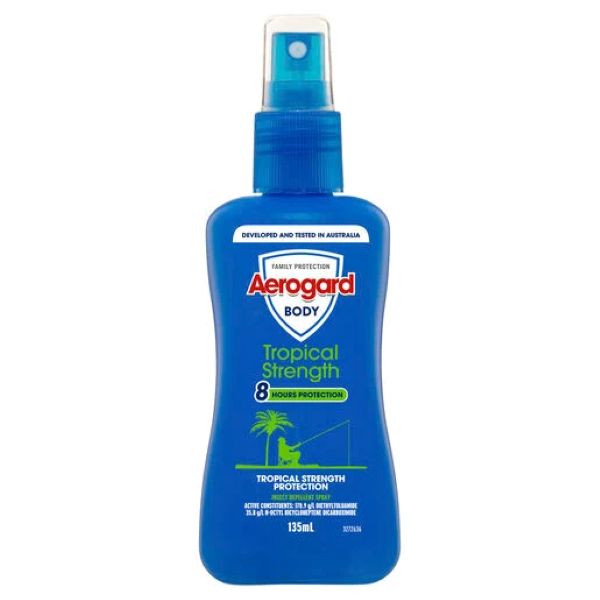 Aerogard Body Tropical Strength Insect Repellent Pump Spray 135ml