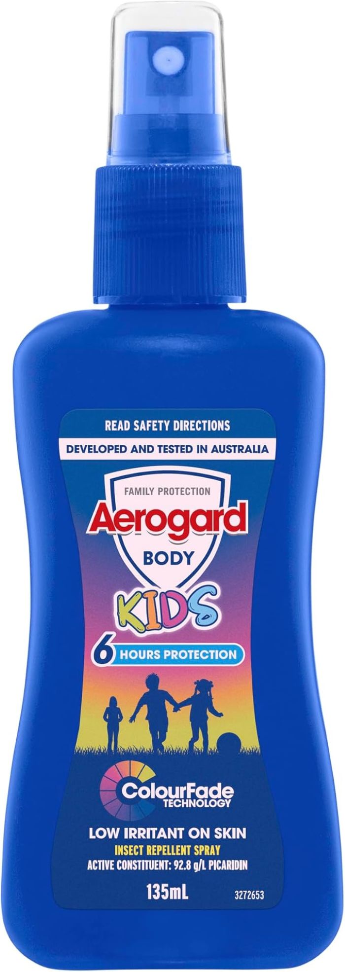 Aerogard Kids Insect Repellent ColourFade Spray 135ml