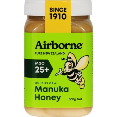 Airborne Multifloral Manuka Honey MGO25+ 500g