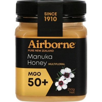 Airborne Multifloral Manuka Honey MGO 50+ 250g