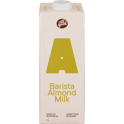 All Good Barista Almond Milk 1l