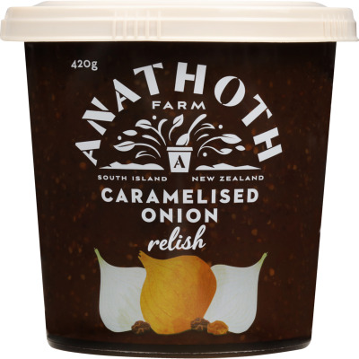 Anathoth Farm Caramelised Onion Relish 420g