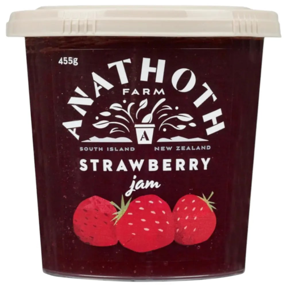 Anathoth Farm Strawberry Jam 455g