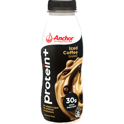 Anchor Protein+ Iced Coffee Shake Flavoured Milk 375ml