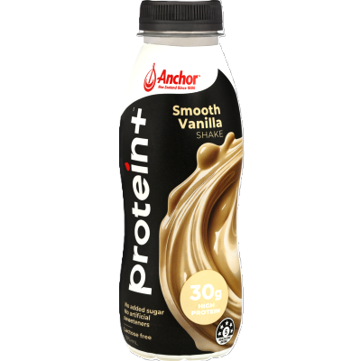 Anchor Protein+ Smooth Vanilla Shake Flavoured Milk 375ml
