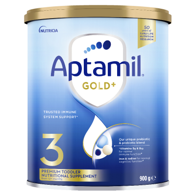 Aptamil Gold+ 3 Premium Toddler Milk Drink From 12+ Months 900g