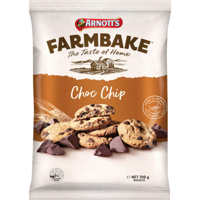 Arnott's Farmbake Choc Chip Biscuits 310g