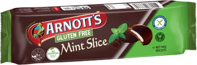Arnott's Gluten Free Mint Slice Biscuits 141g