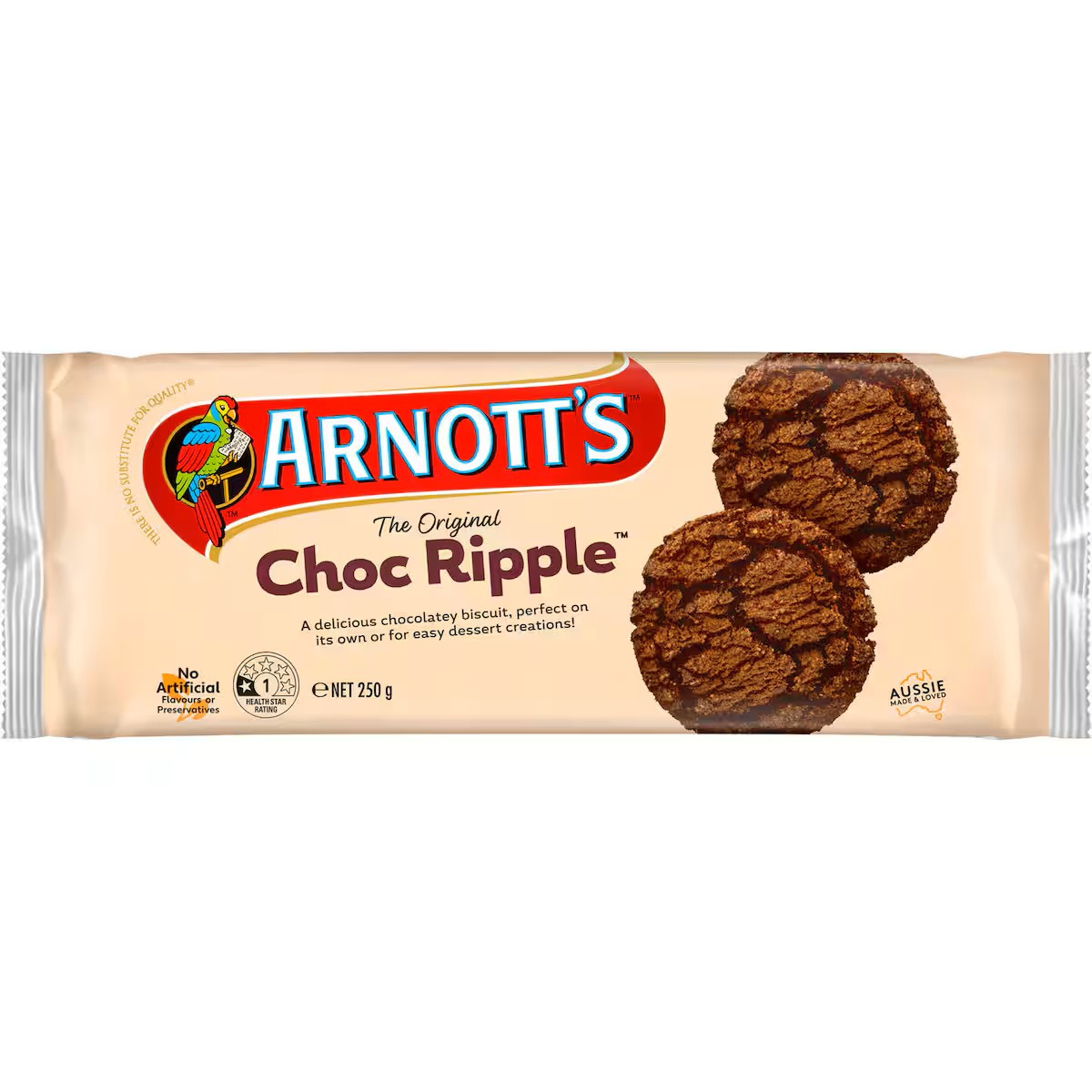 Arnott's The Original Choc Ripple Biscuits 250g