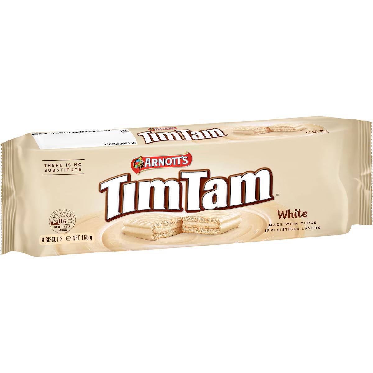 Arnott's Tim Tam White Chocolate Biscuits 165g
