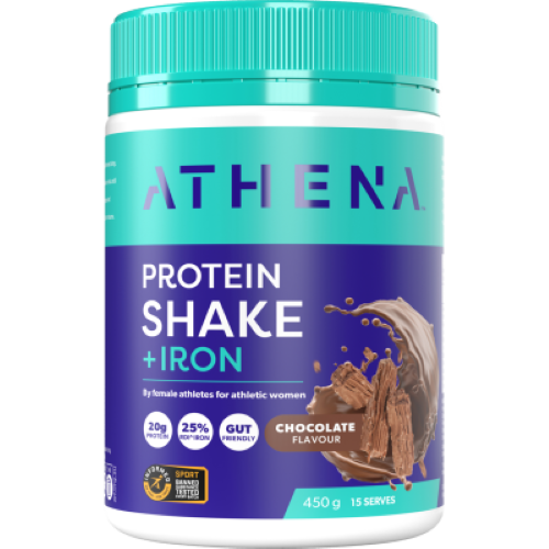 Athena Chocolate Flavour Protein Shake + Iron Powder 450g