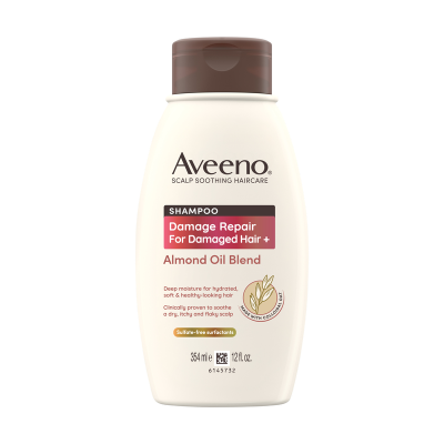 Aveeno Damage Repair+ Almond Oil Blend Shampoo 354ml