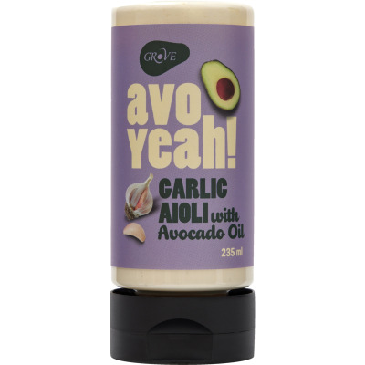 AvoYeah! Garlic Aioli With Avocado Oil 235ml