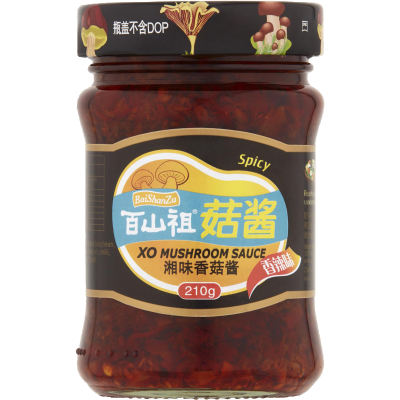 Baishanzu Spicy Mushroom Sauce 210g