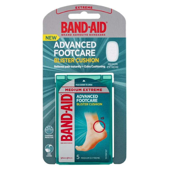 Band-Aid Advanced Footcare Blister Cushion 5pk