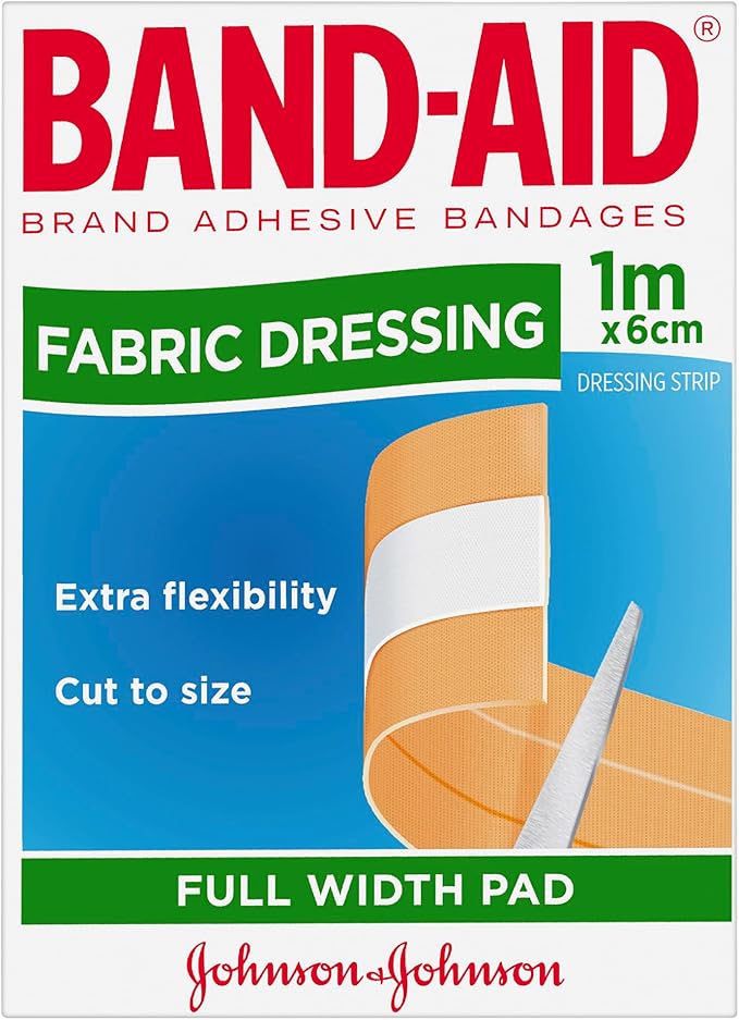 Band-Aid Fabric Dressing 6cm Wide 1m