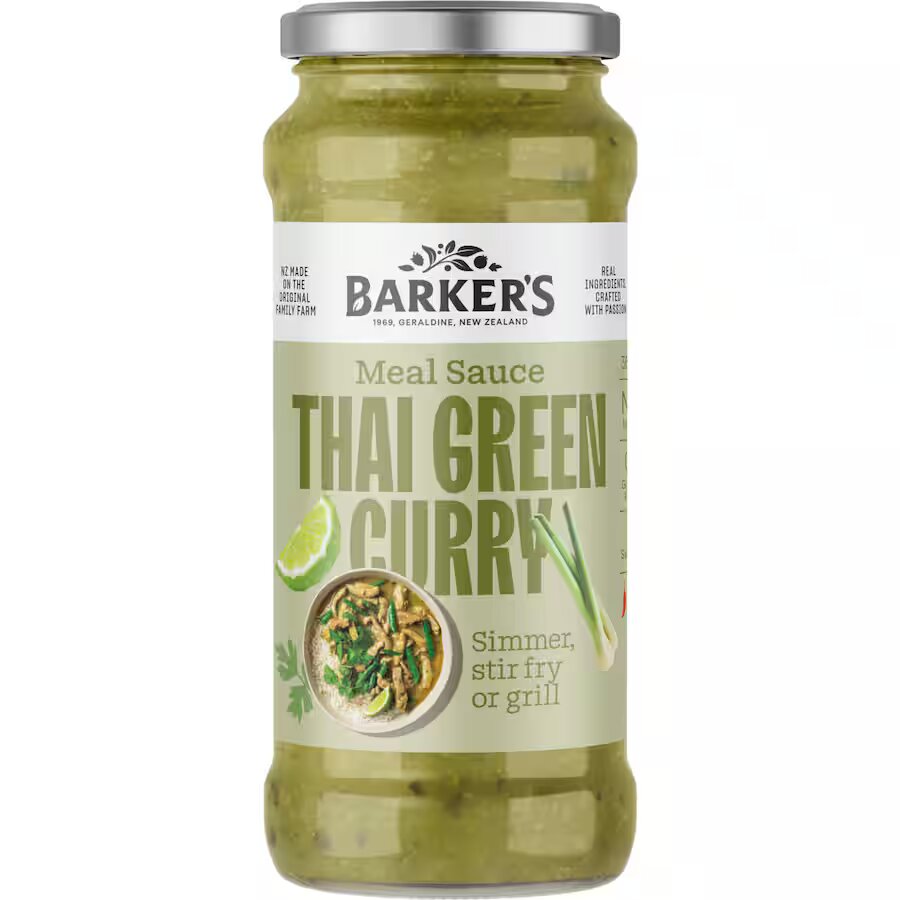 Barker's Thai Green Curry Meal Sauce 500g