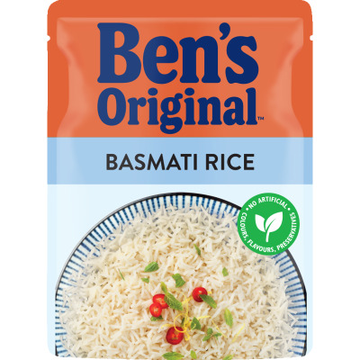 Ben's Original Basmati Rice Microwave Pouch 250g