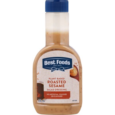Best Foods Plant-Based Roasted Sesame Salad Dressing 250ml