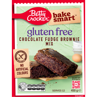 Betty Crocker Gluten Free Chocolate Fudge Brownie Mix 450g