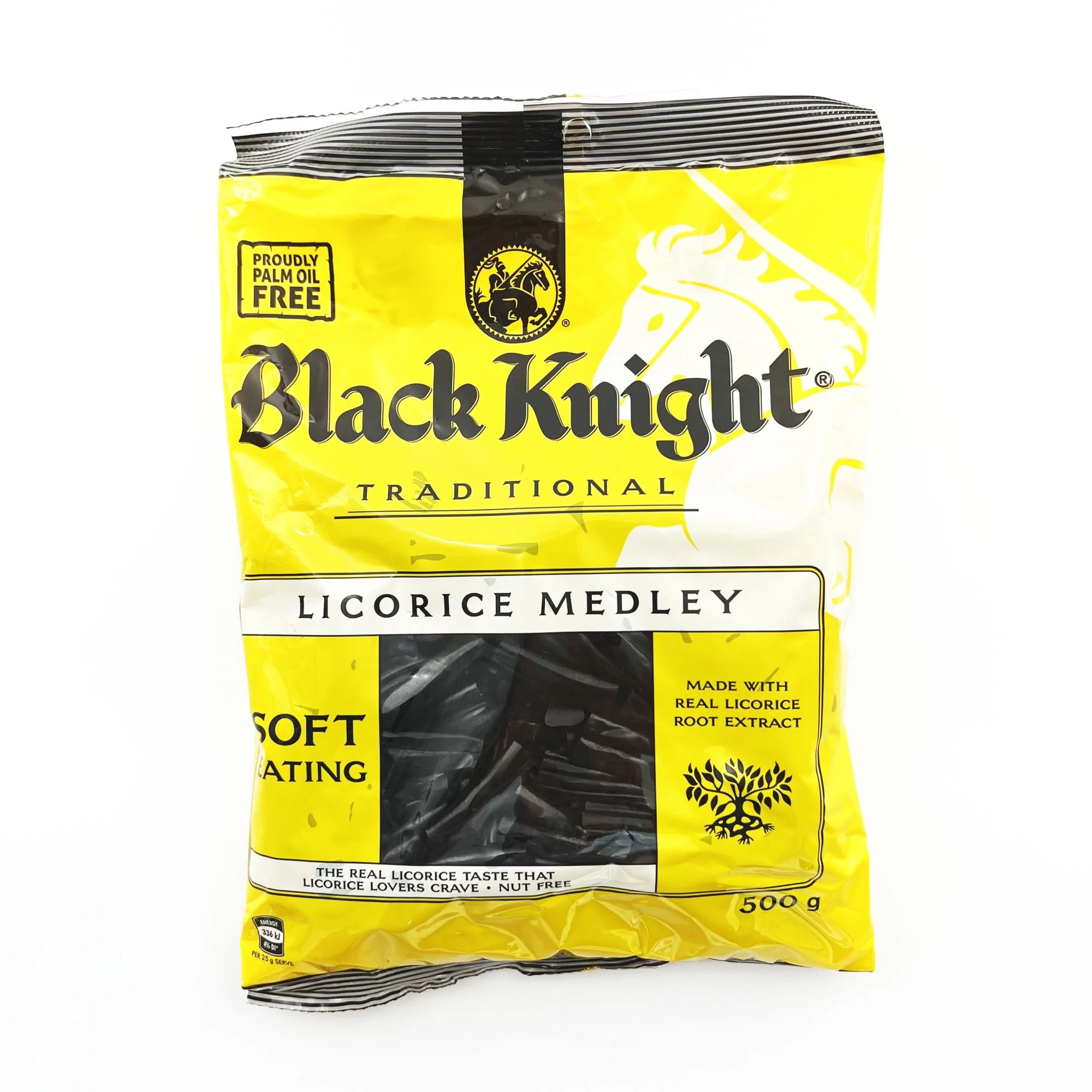 RJ's Black Knight Traditional Licorice Medley 500g