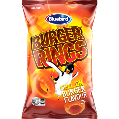 Bluebird Burger Rings 120g