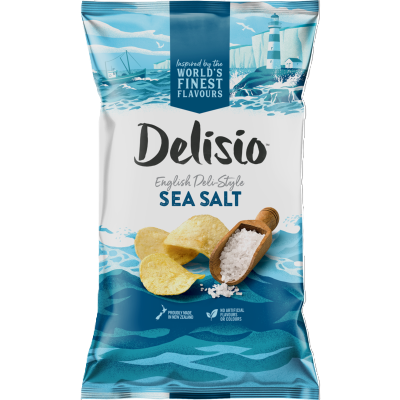Bluebird Delisio English Deli-Style Sea Salt Potato Chips 140g