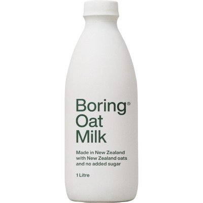 Boring No Added Sugar Oat Milk 1l