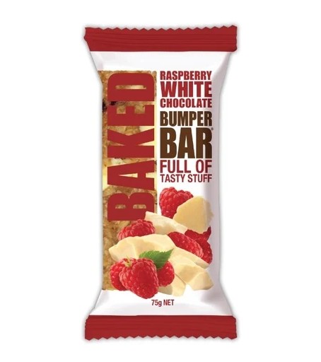 Bumper Raspberry White Chocolate Bar 3 x 75g