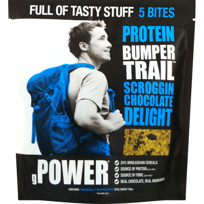 Bumper Scroggin Chocolate Delight Protein Trail Bites 5 x 37g