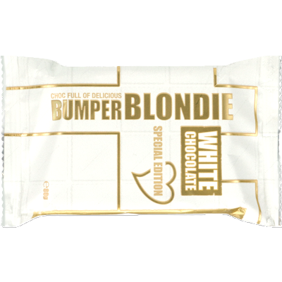 Bumper White Chocolate Blondie Slice 80g