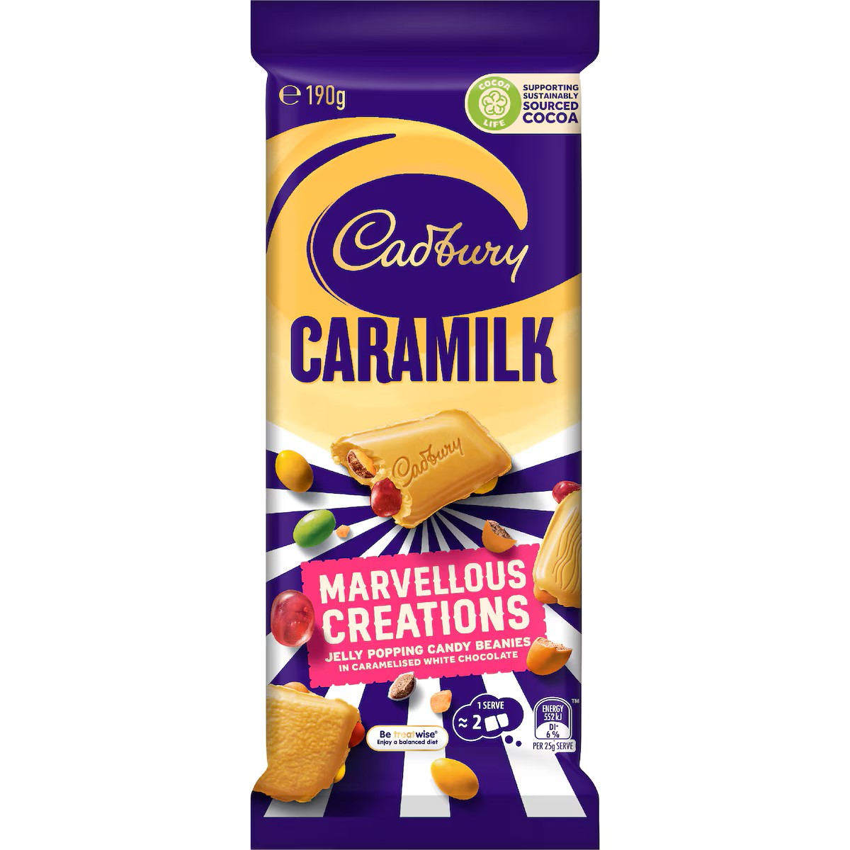 Cadbury Caramilk Marvellous Creations 190g