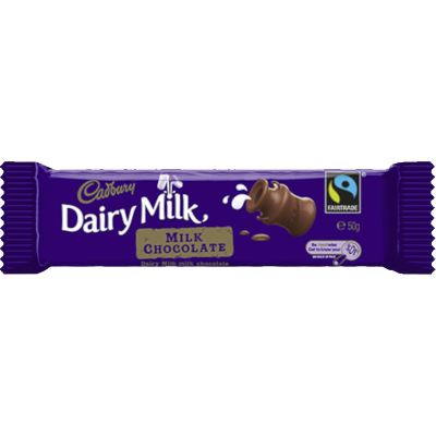 Cadbury Dairy Milk Chocolate Bar 50g
