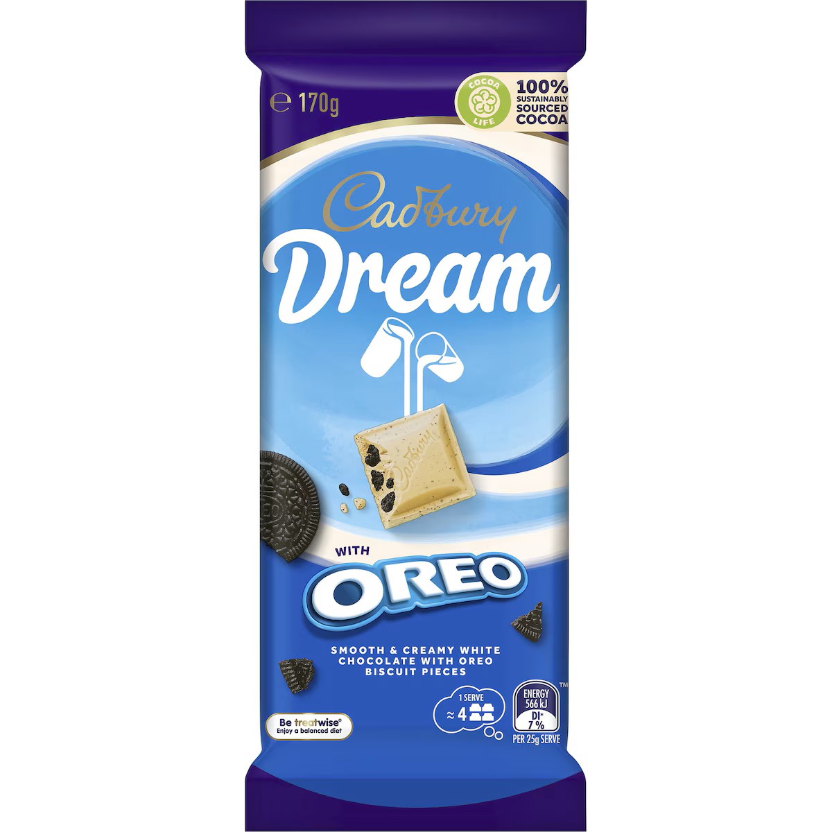 Chocolate Block Cadbury Oreo Dream 170g