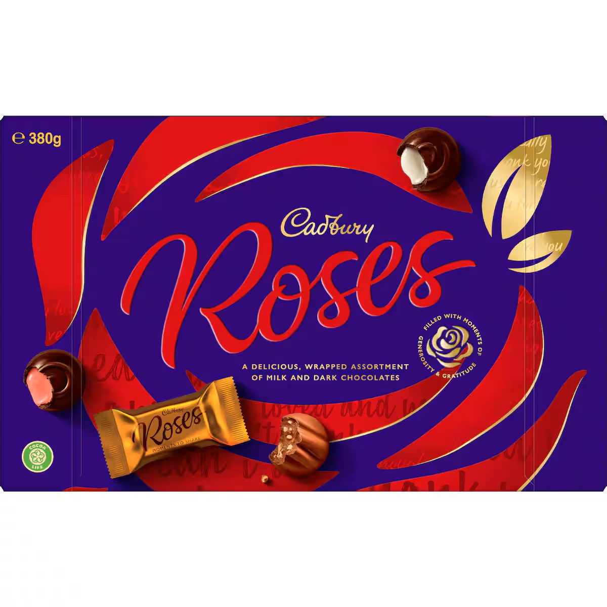 Cadbury Roses Chocolates 380g