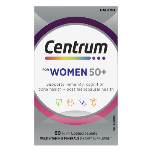 Centrum For Woman 50+ Vitamin Tablets 60pk