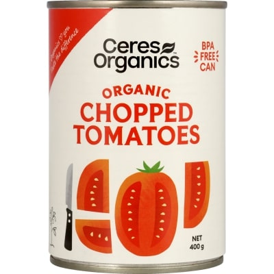 Ceres Organics Organic Chopped Tomatoes 400g